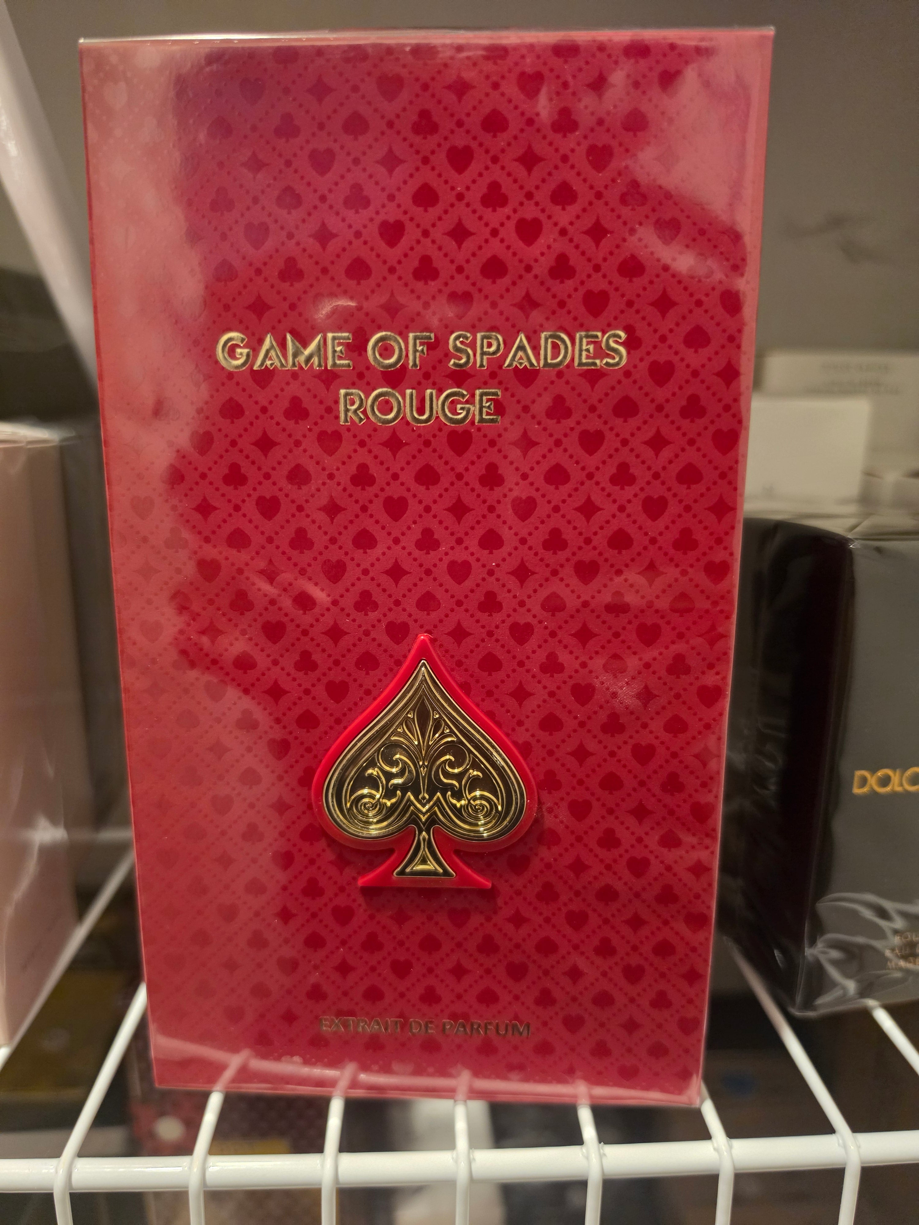GAME OF SPADES ROUGE